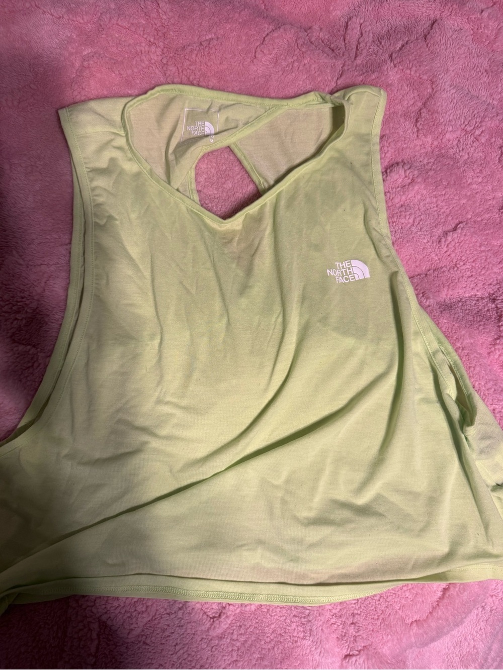 The North Face Women's Lime Green Racerback Tank